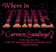 Image n° 7 - screenshots  : Where in Time is Carmen Sandiego